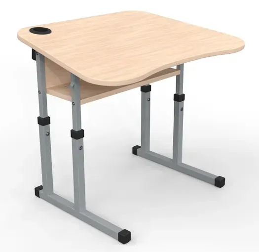 Стіл учнівський №4-7 трапеція 700х500 нахил МФ Вересень